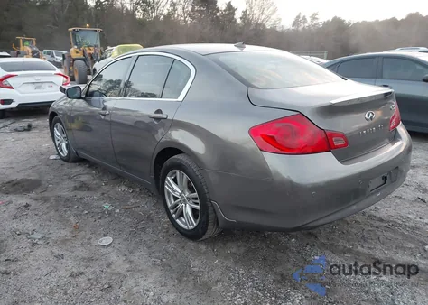 2011 Infiniti G37X из США, поврежденный, VIN JN1CV6AR0BM411282